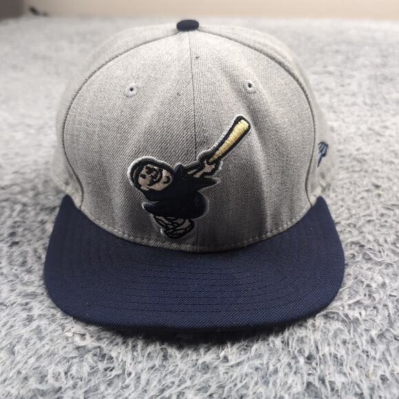 New Era Other - San Diego Padres Hat Cap Adult Size 8 Gray Friar Logo 59fifty New Era MLB